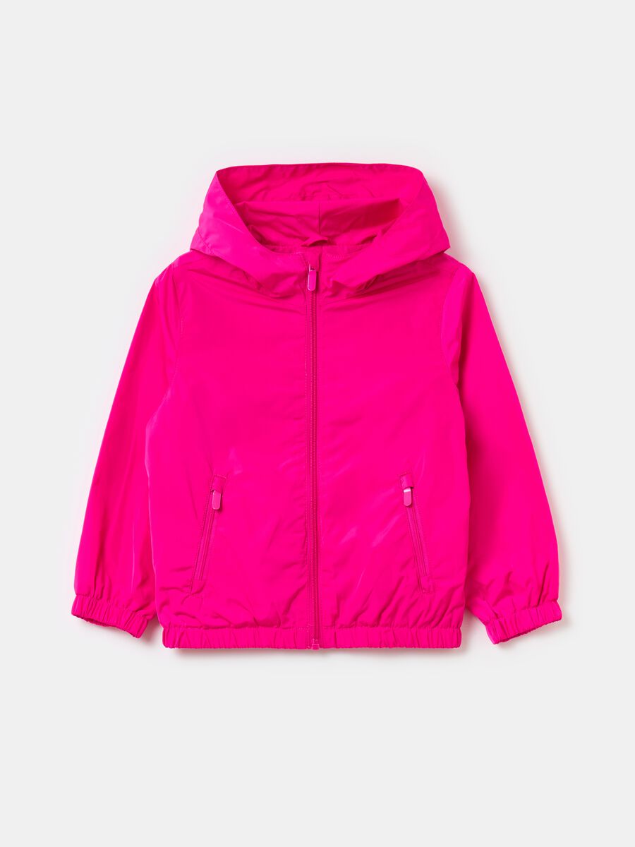 Waterproof jacket with hood_0