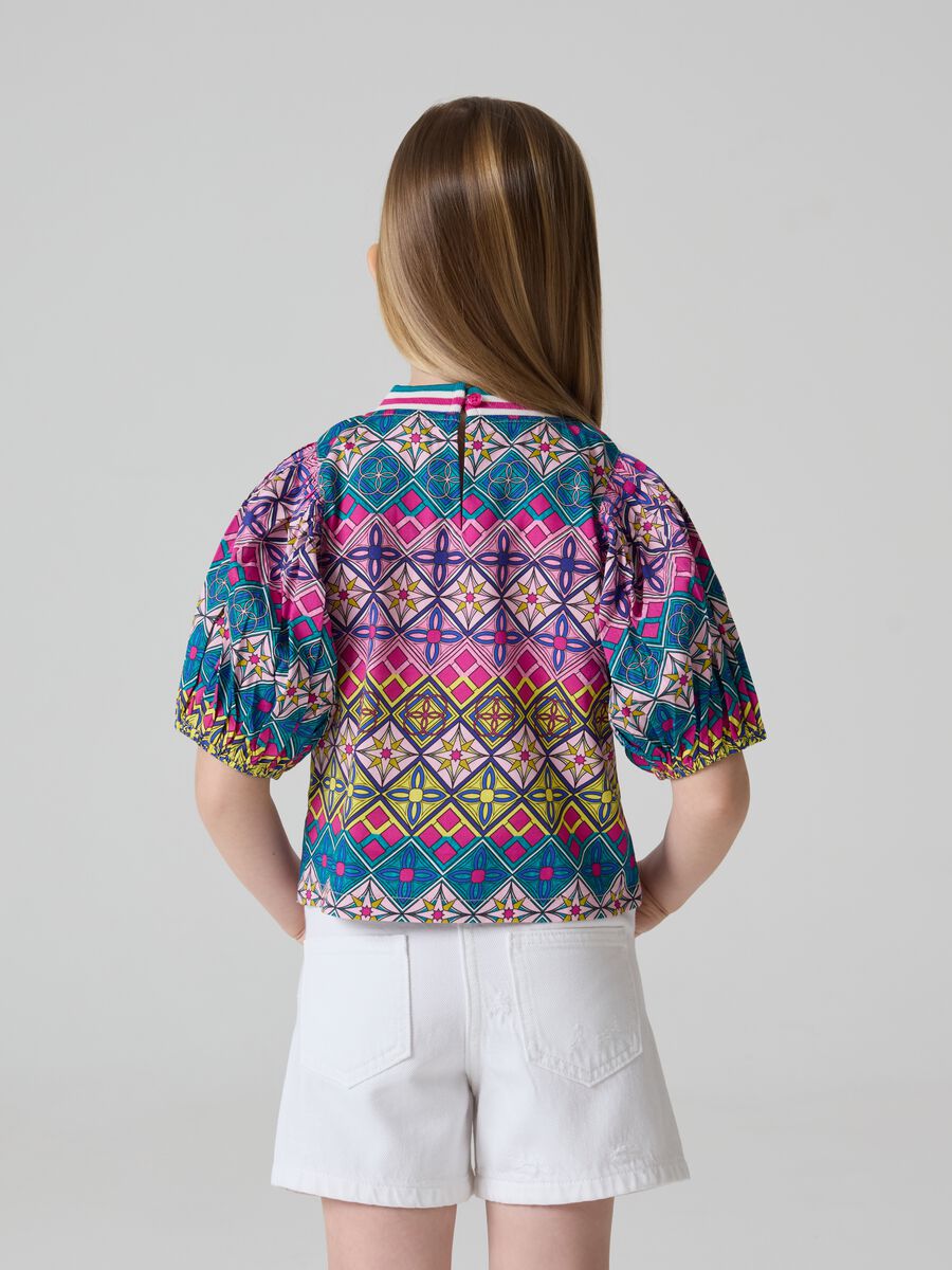 Blouse with all-over print_2