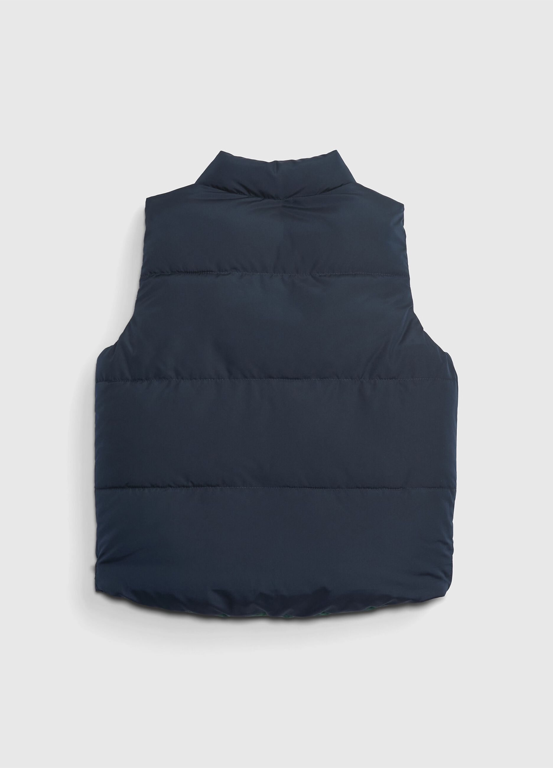 Reversible gilet with padding