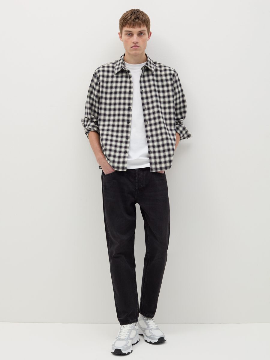 Shirt with check pattern_2