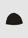 Black fleece beanie_0