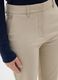 Slim-fit beige stretch trousers_3
