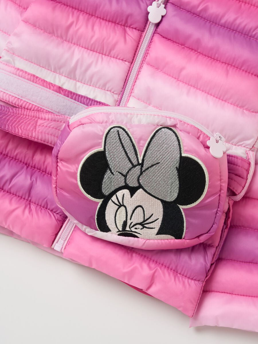 Ultralight puffer jacket with Minnie Mouse waist pouch_2