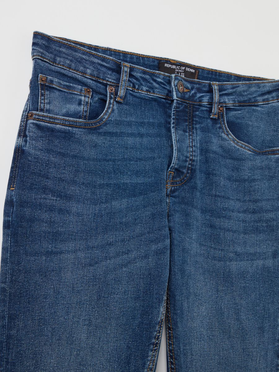 Jeans skinny fit cinque tasche_5