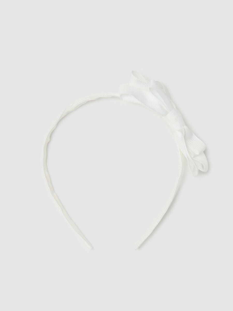 Cerchietto per capelli con fiocco_0