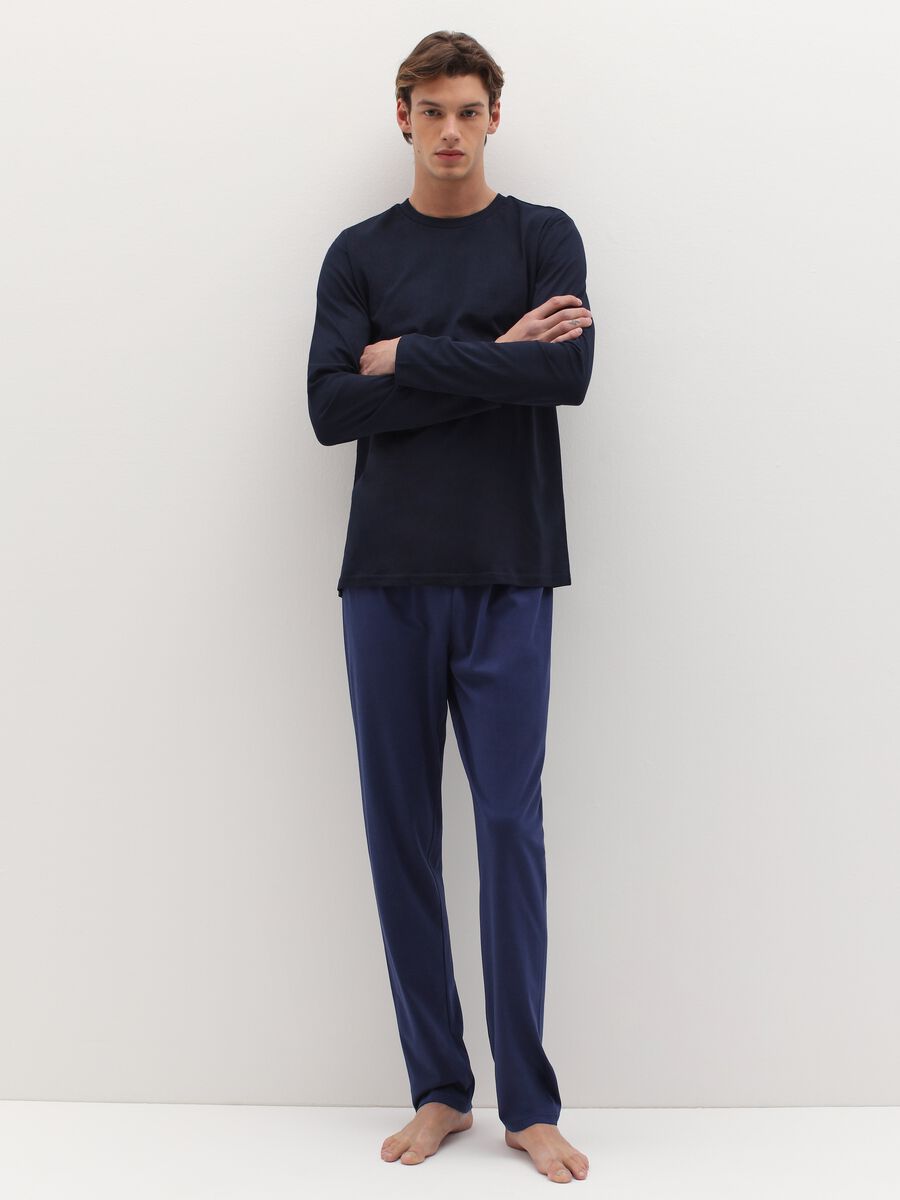 Long pyjamas in cotton_0
