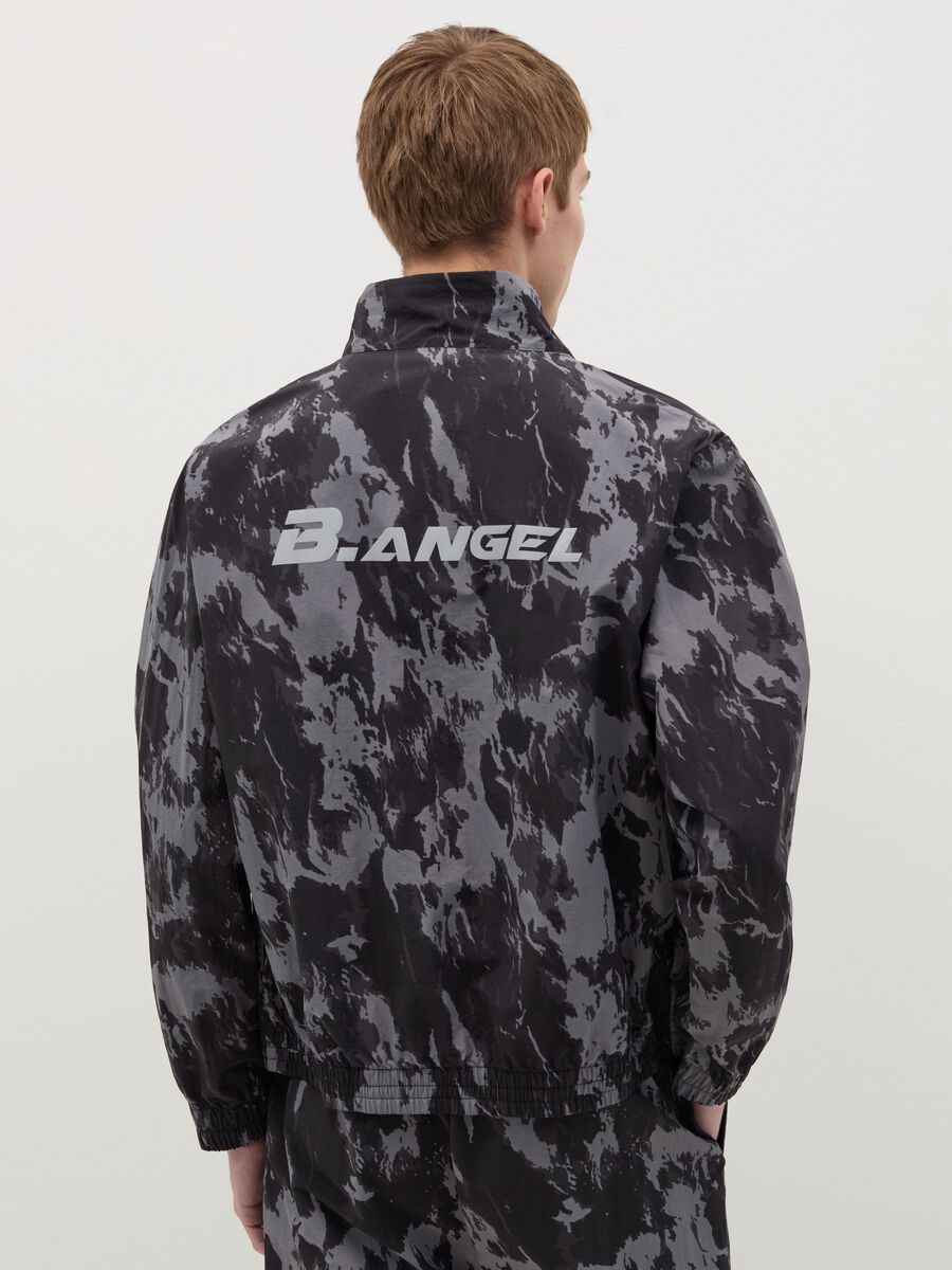 B.ANGEL X THE SEA BEYOND tie-dye full-zip sweatshirt with print_2