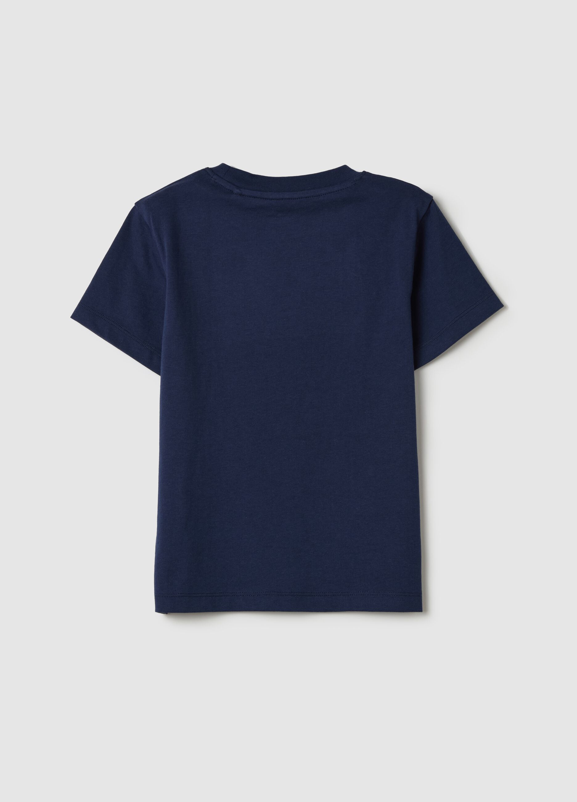 Cotton T-shirt with print