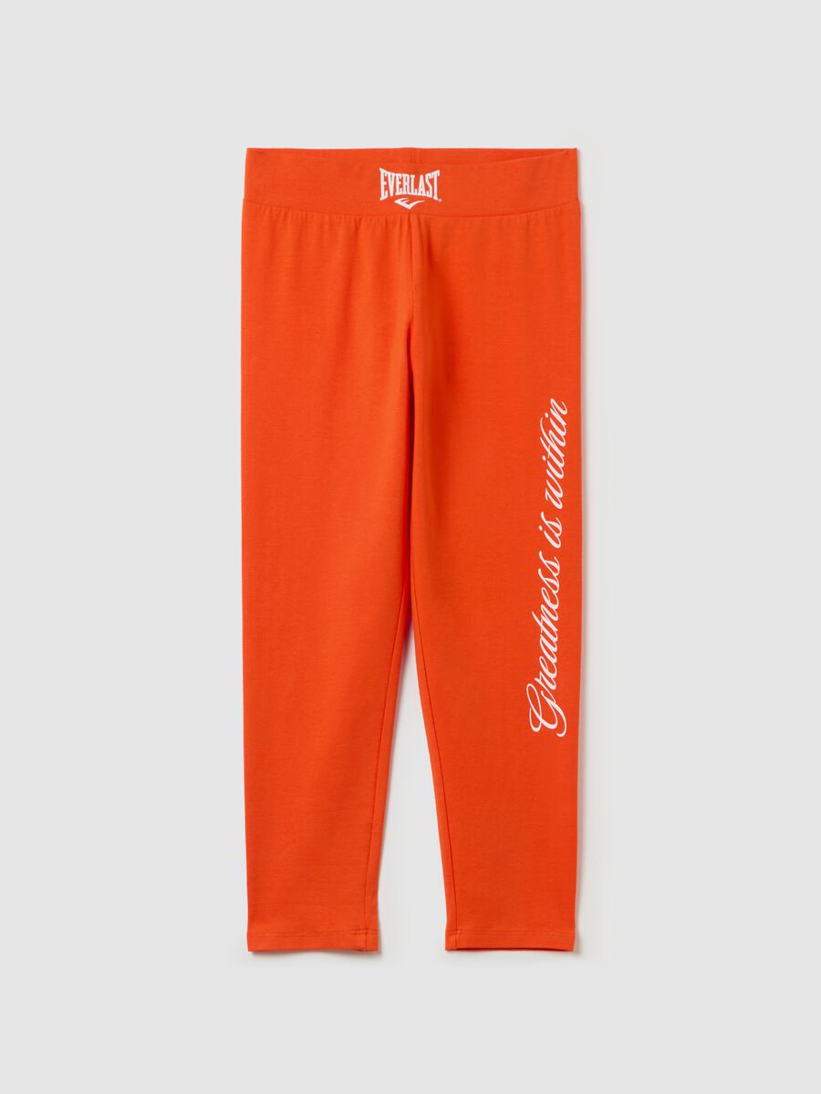 Cropped leggings with print_4