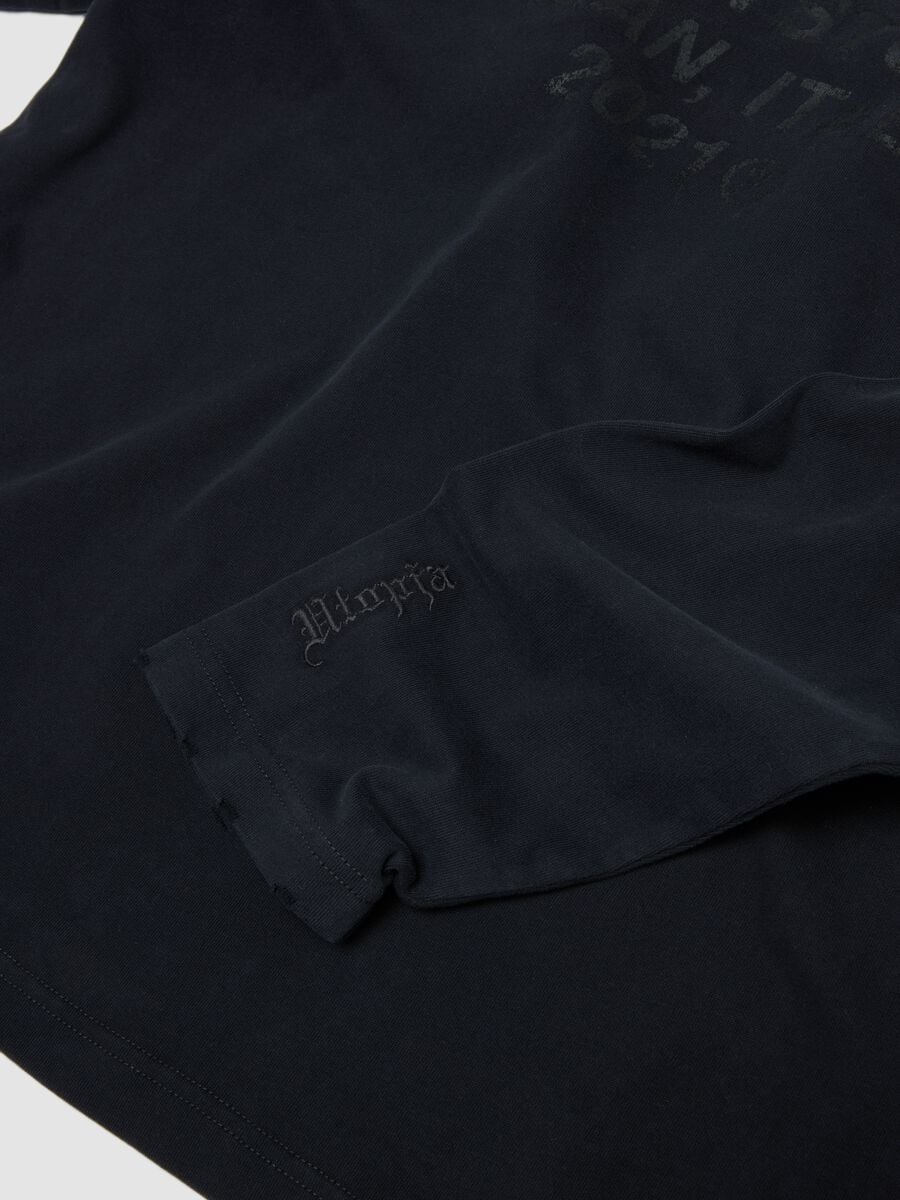 Double Longsleeve Sunfaded Black_7