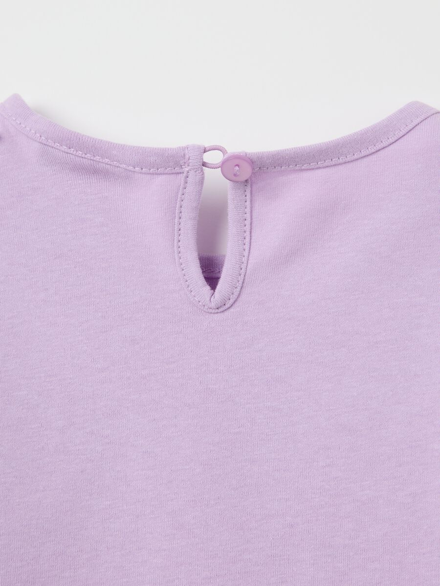 Cotton T-shirt with print_3