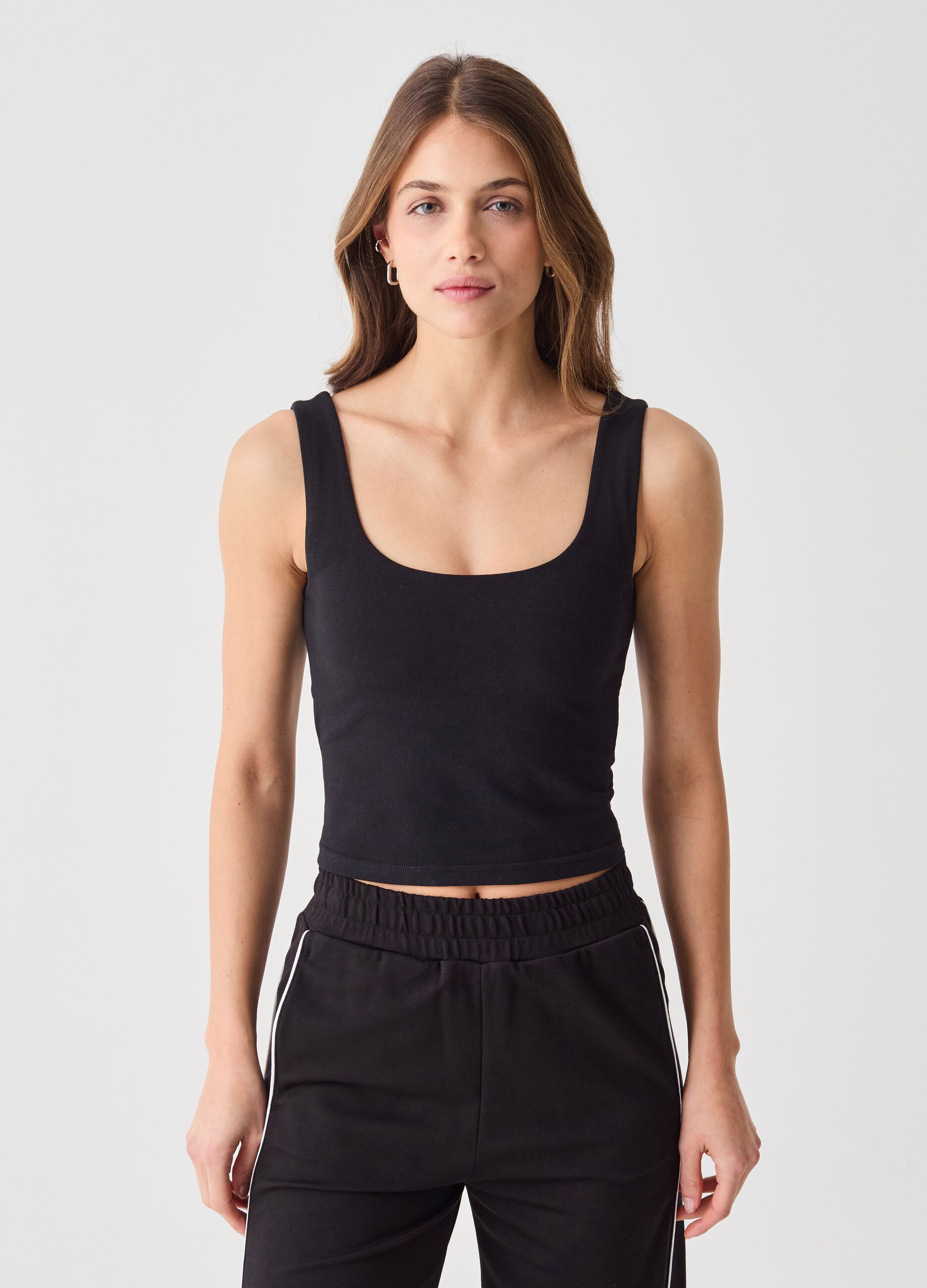 ALTAVIA STUDIO crop tank top