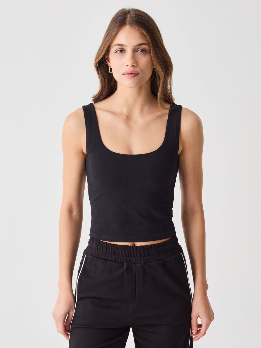 ALTAVIA STUDIO crop tank top_0