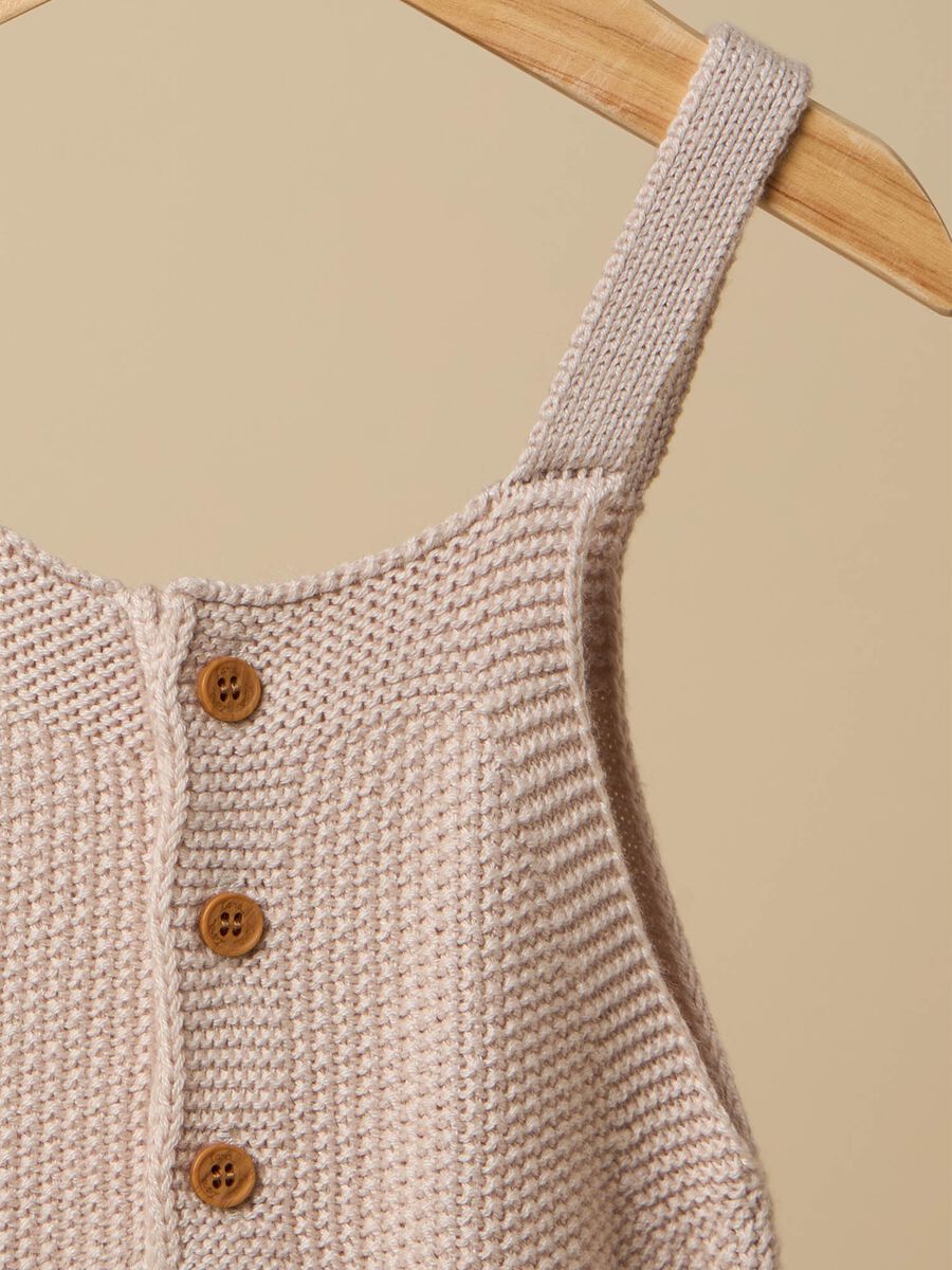 Linen blend knit onesie._1