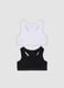 Bipack reggiseni sportivi multicolor in cotone organico elasticizzato_1