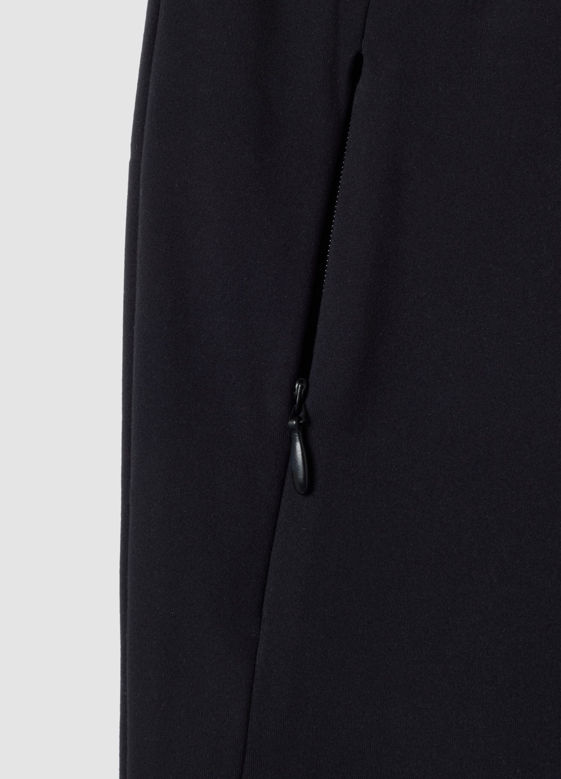 Black stretch leggings with zip pockets ALTAVIA STUDIO