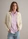 Beige pure cotton regular fit cardigan_2