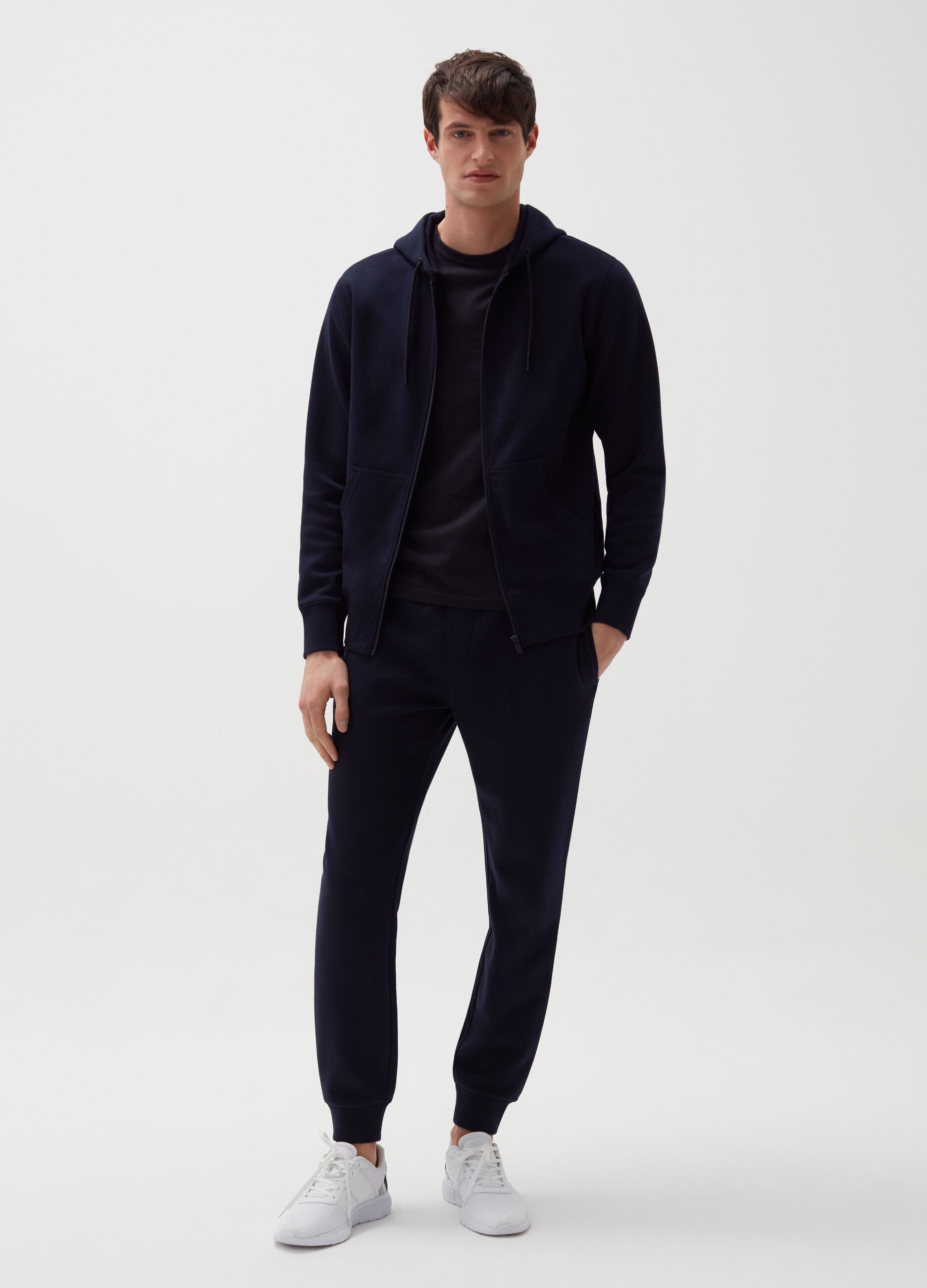 Joggers in felpa con coulisse