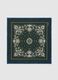 Green Cotton Paisley Print Bandana_1