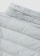 Grey padded gilet with zip and high neck for boys_3