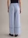 Light blue pure cotton palazzo trousers_2