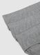 Set of grey cotton regular fit briefs tripack_5