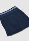 Regular fit boys' blue boxer shorts in stretch cotton_3
