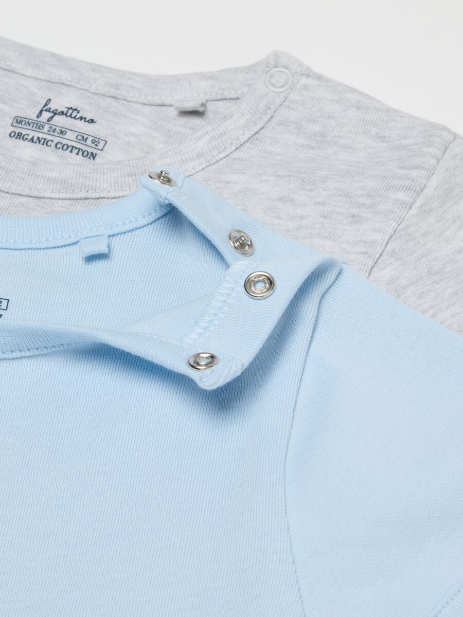 Multicolour Baby T-Shirt Tripack in Pure Cotton_2