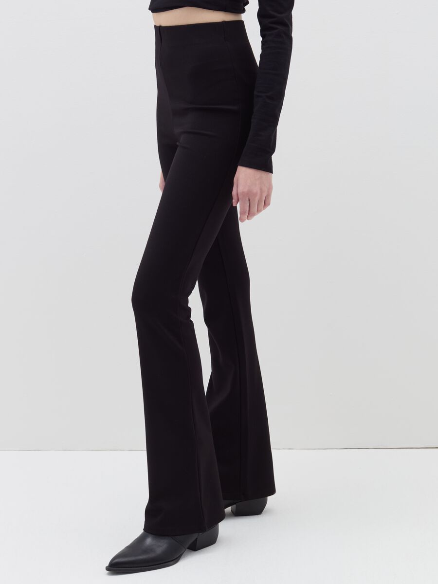 Leggings flare fit stretch_3