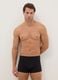 Multipack of black stretch cotton boxers with regular fit_0