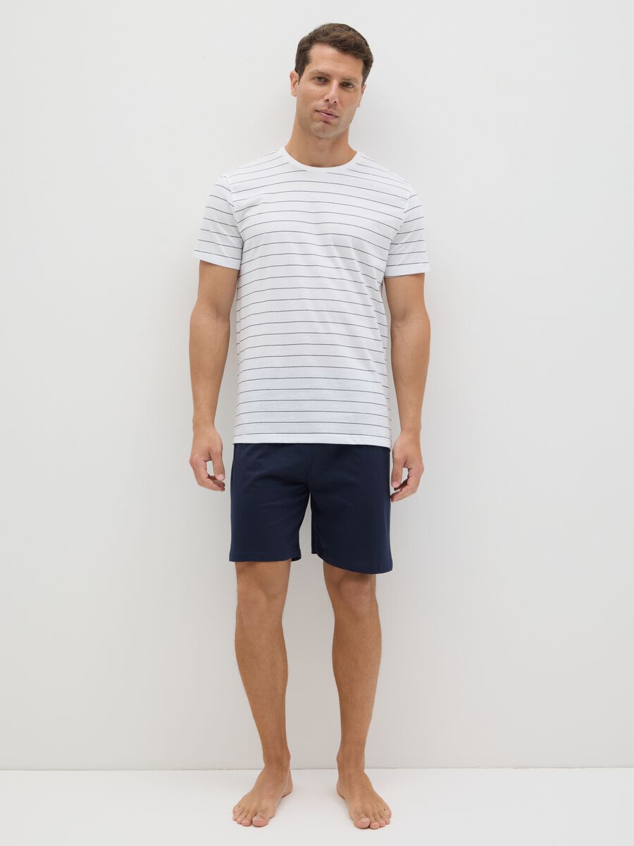 White striped cotton pyjamas by Ovs_0