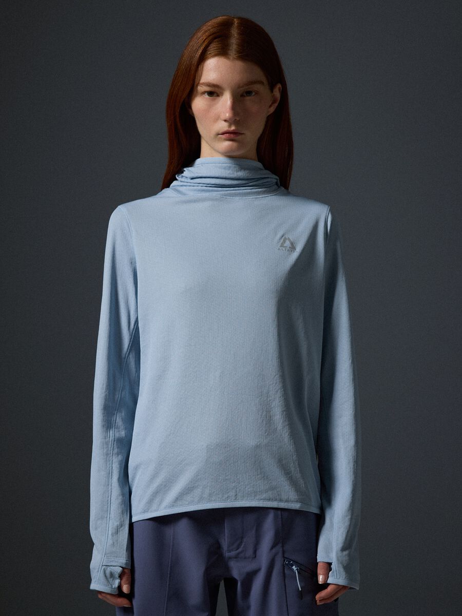 T-Shirt Traspirante con Cappuccio ALTAVIA WITH DEBORAH COMPAGNONI_1