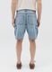 Cargo Bermuda shorts in denim_3