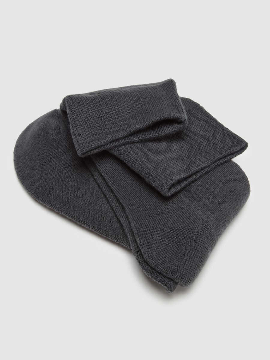 Grey Short Socks Bipack_2