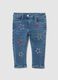Jeans with multicoloured stars embroidery_0