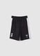 Black NBA Cotton Blend Shorts_3