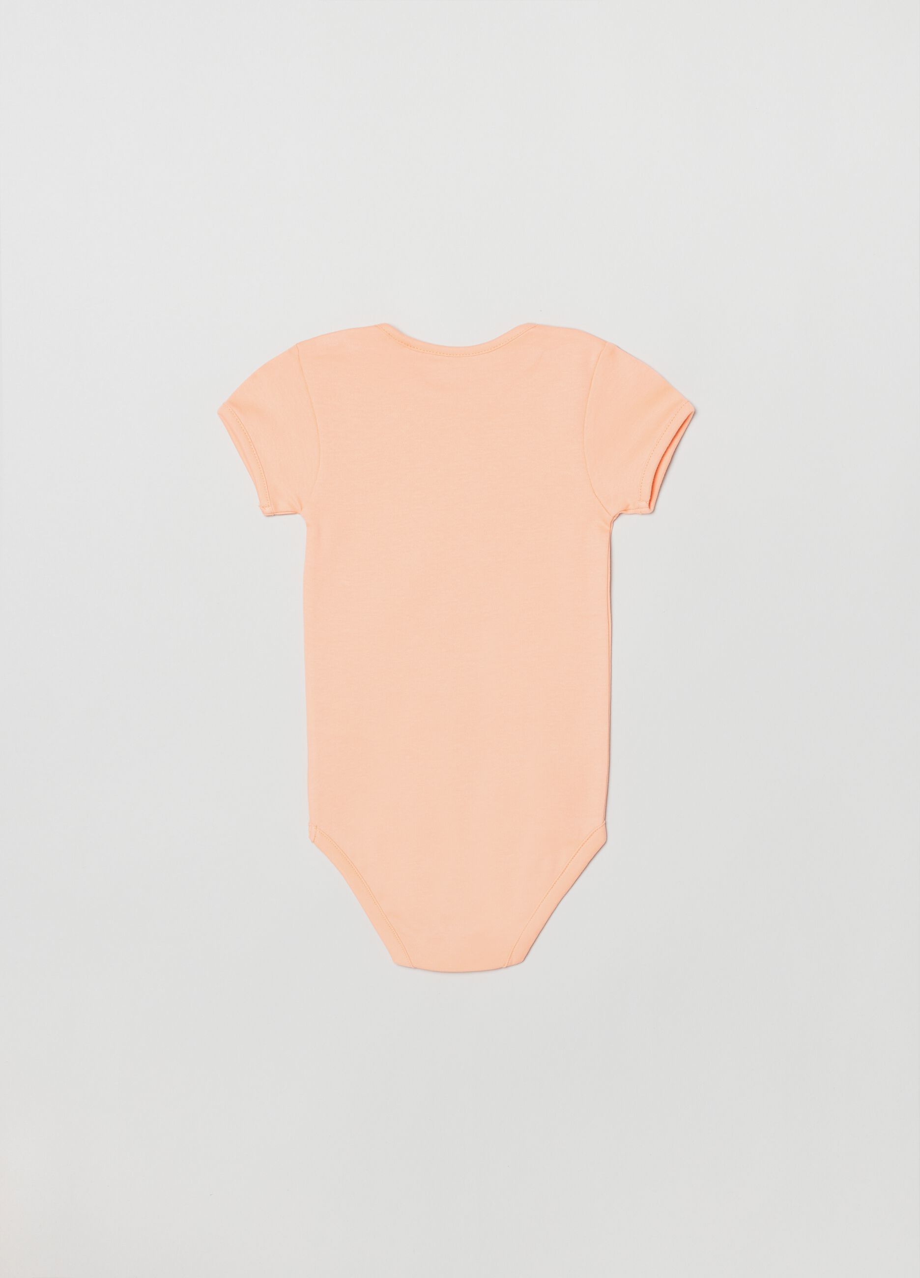 Tripack body in cotone con stampa