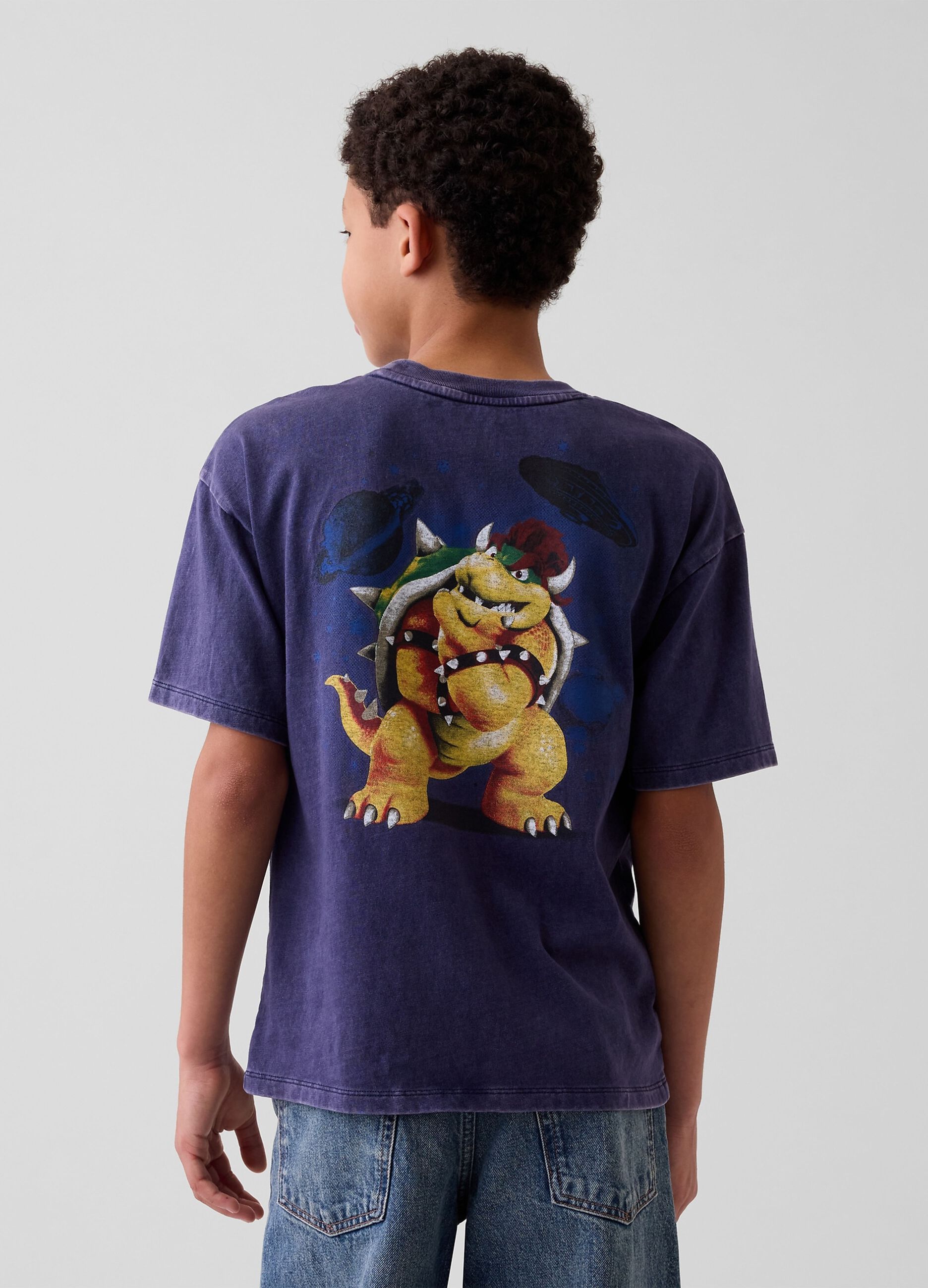 T-shirt Super Mario Nintendo a maniche corte in puro cotone