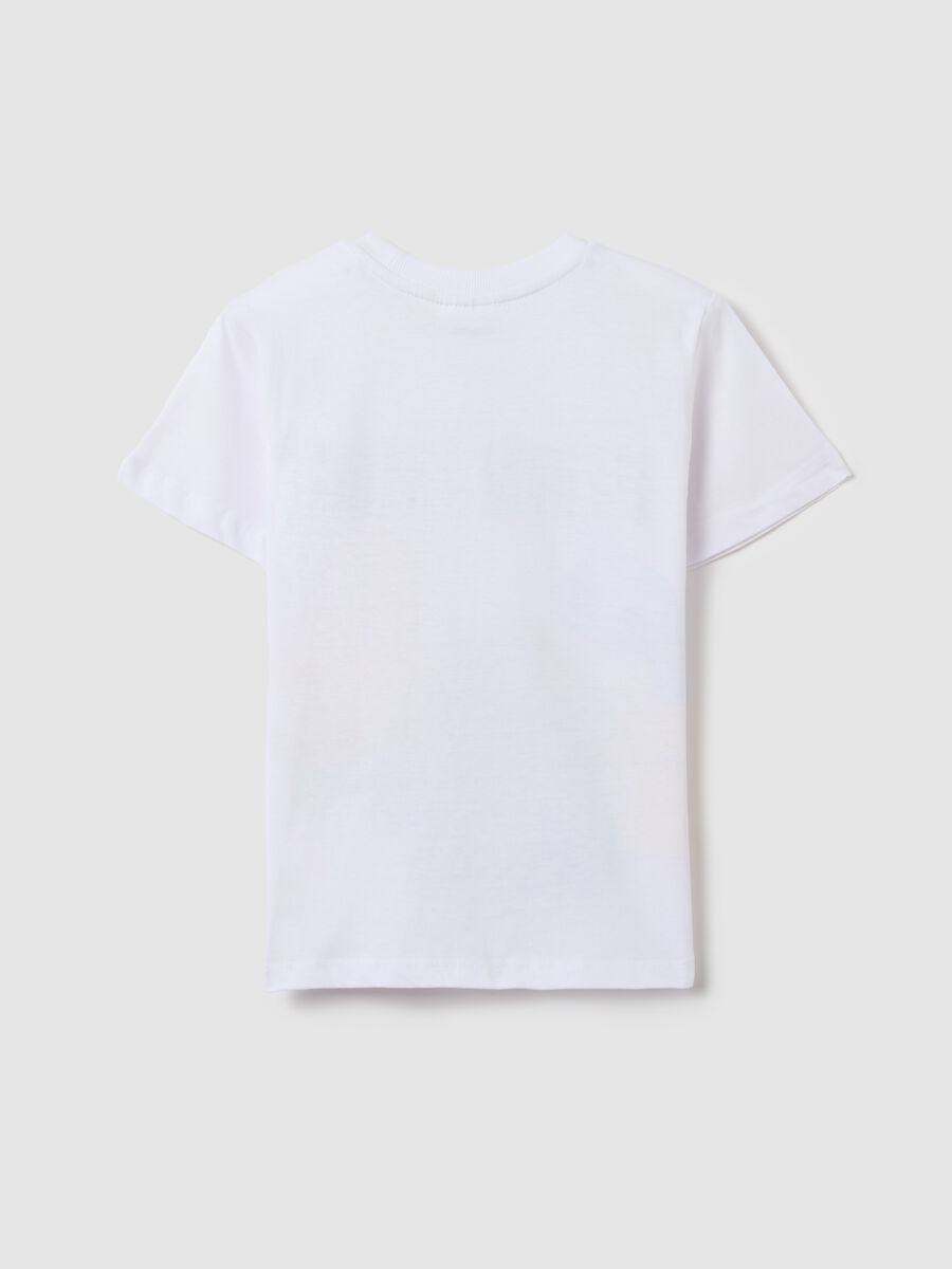 Cotton T-shirt with Pokémon print_1