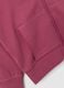 Girls' pink pure cotton hoodie regular fit_3