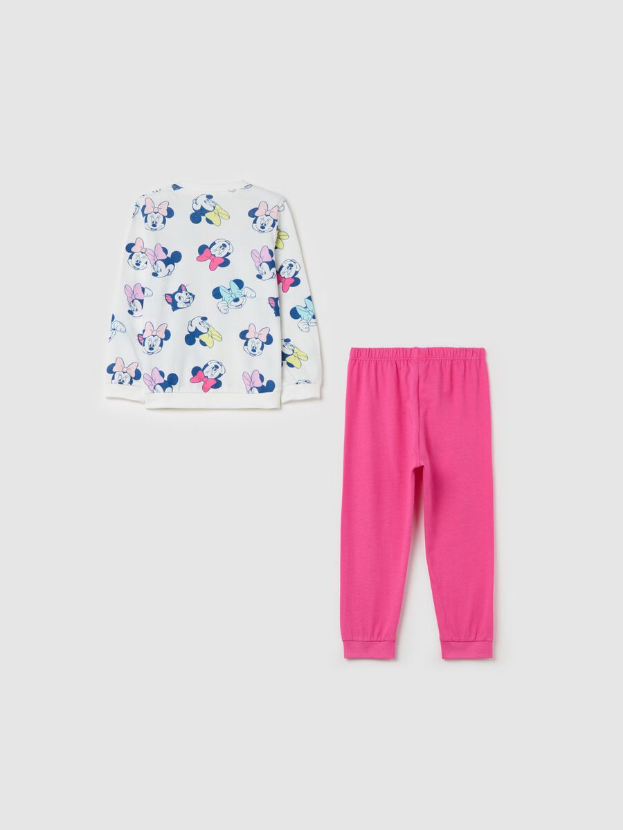 Cotton pyjamas with Minnie Mouse print_1