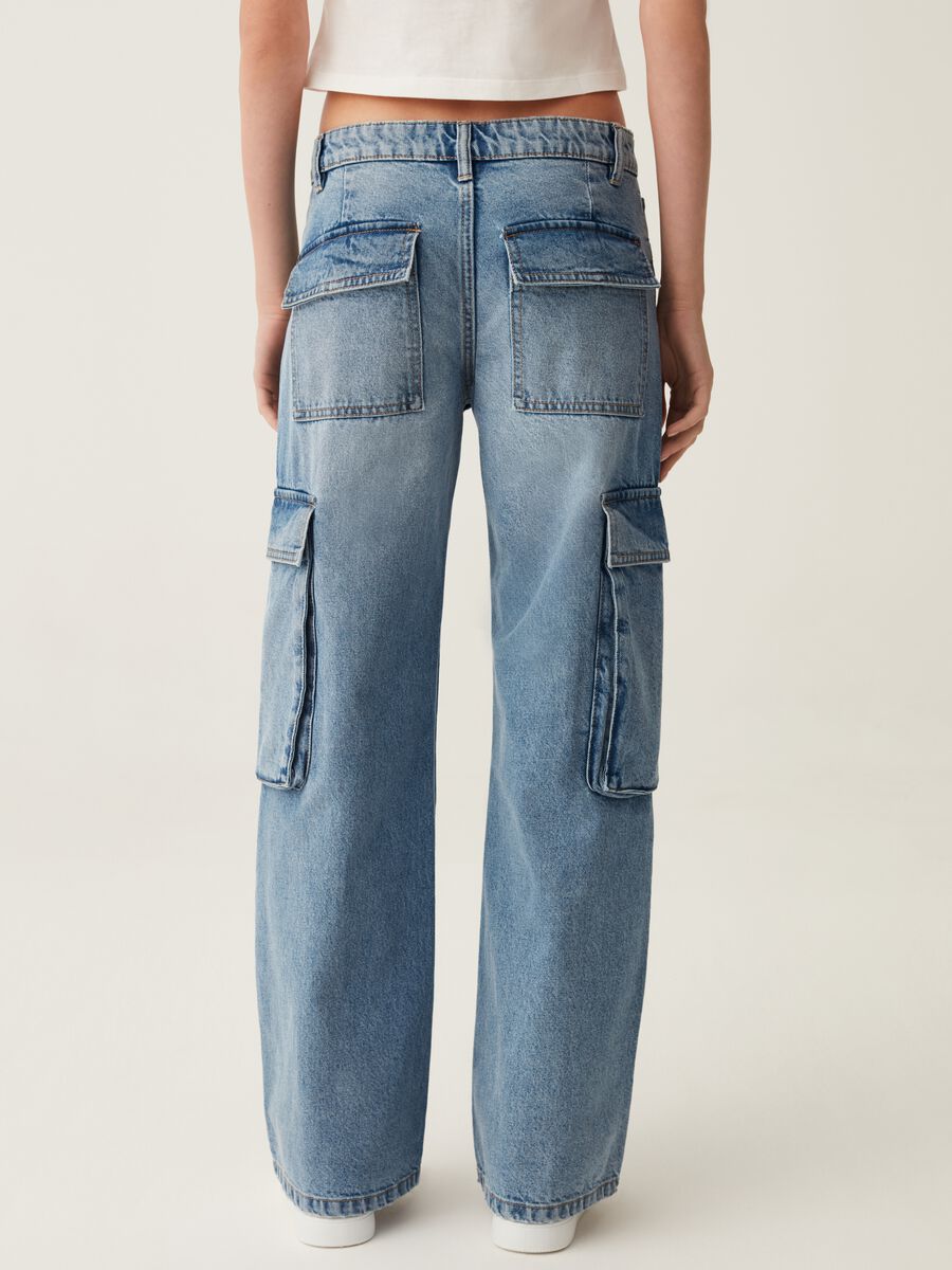 Jeans cargo wide leg_2