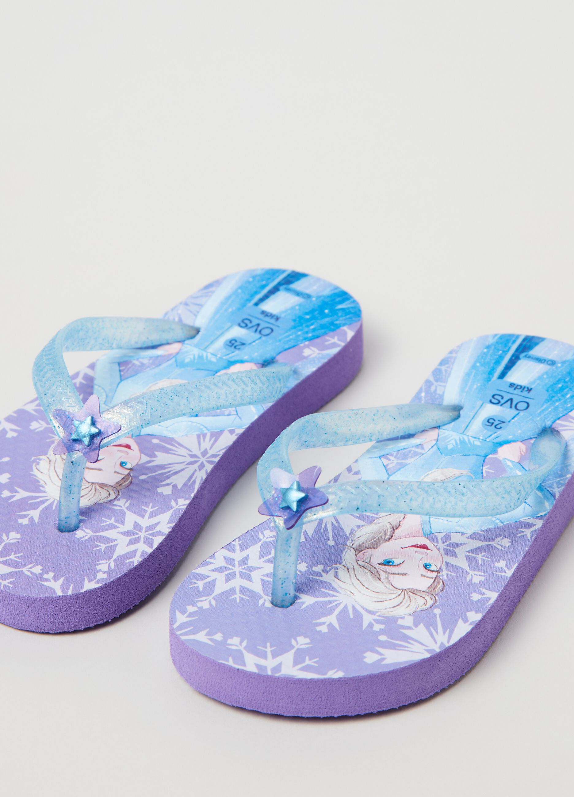 Infradito con stampa Disney Frozen_1