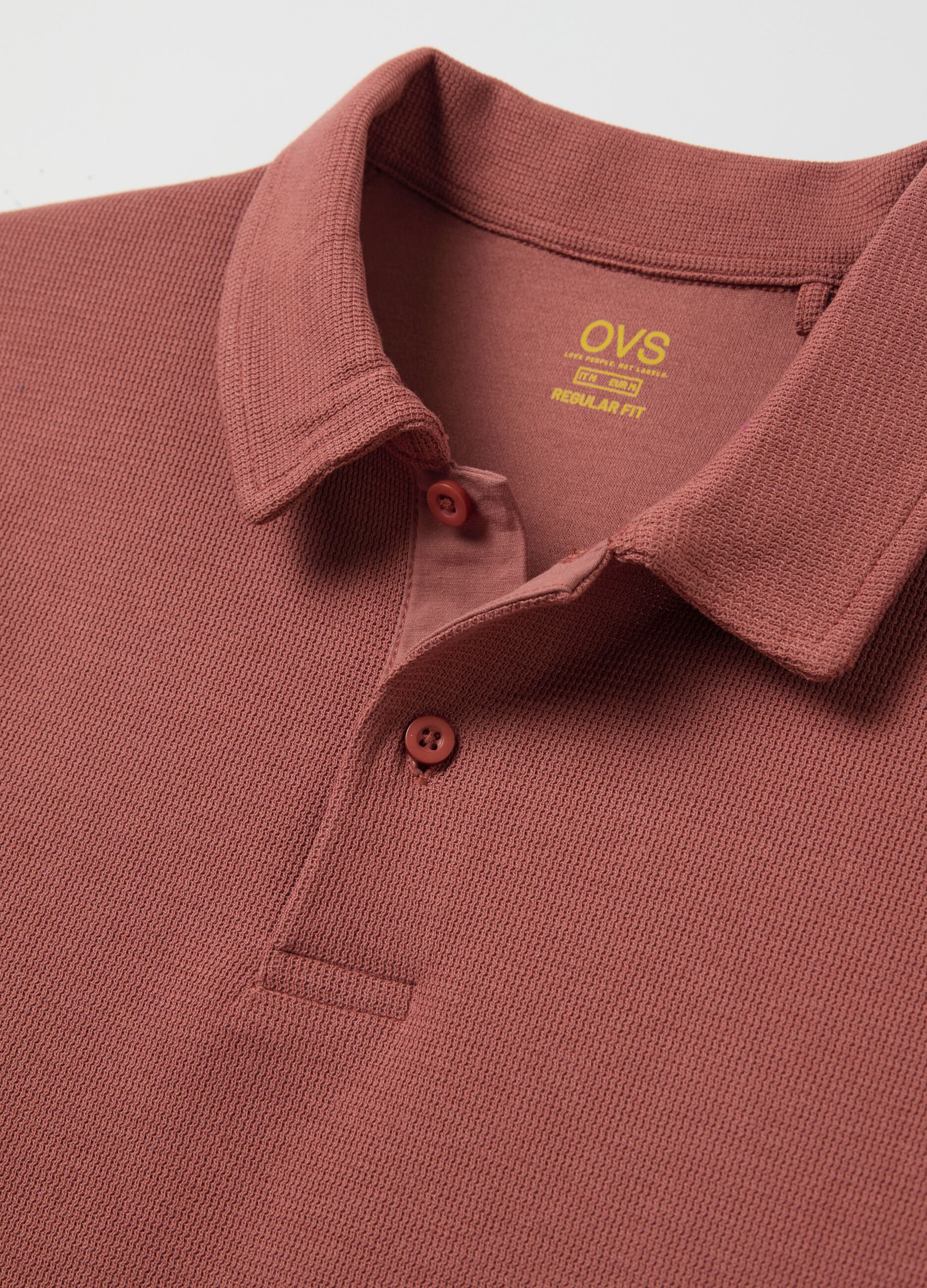 Regular-fit polo shirt in jersey