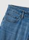 Comfort Fit Stretch Cotton Blue Jeans_5