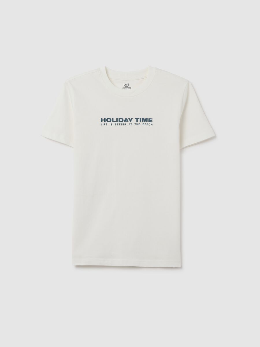 White T-shirt with writing_3