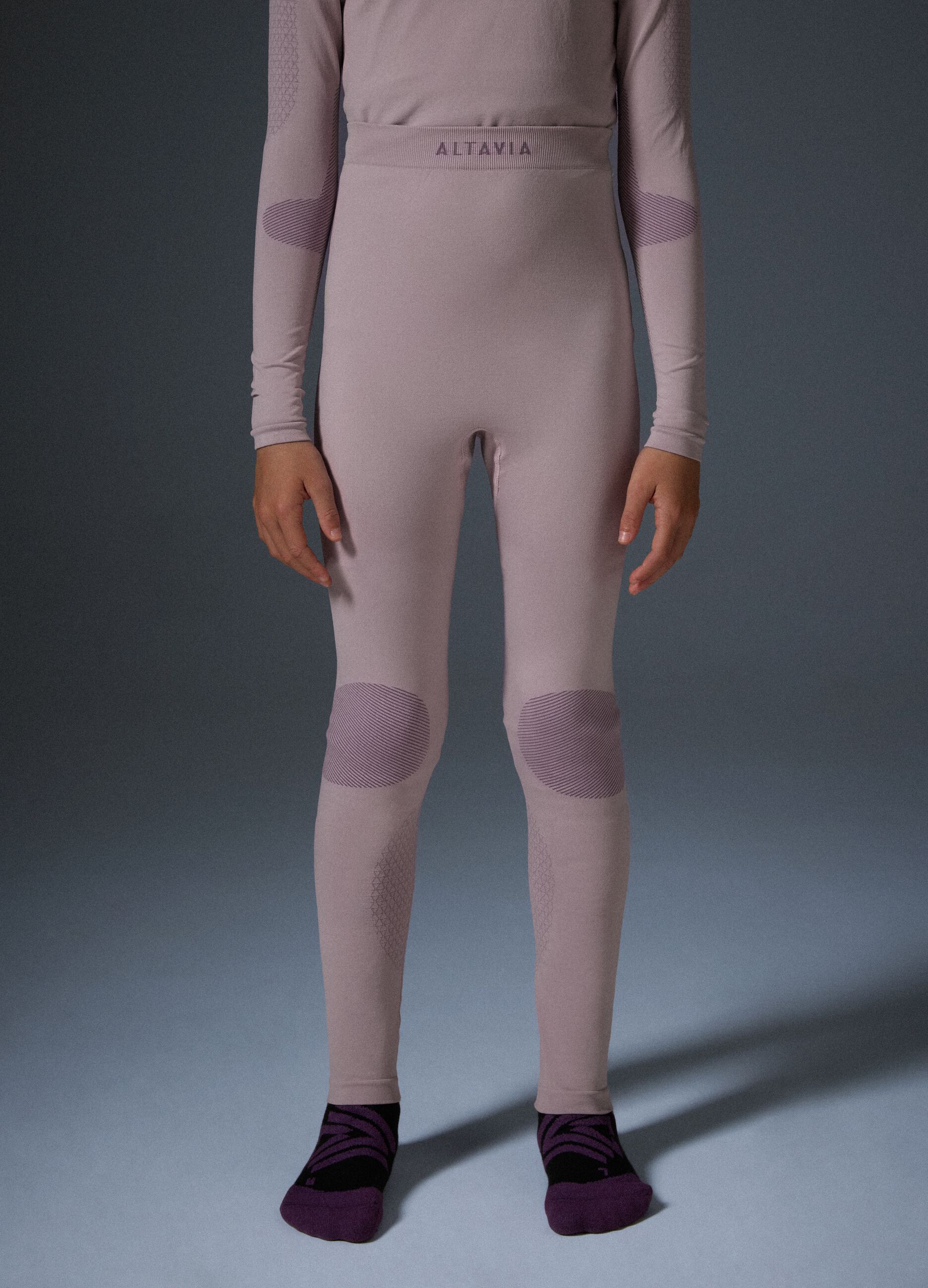 Breathable Seamless Thermal Leggings ALTAVIA WITH DEBORAH COMPAGNONI