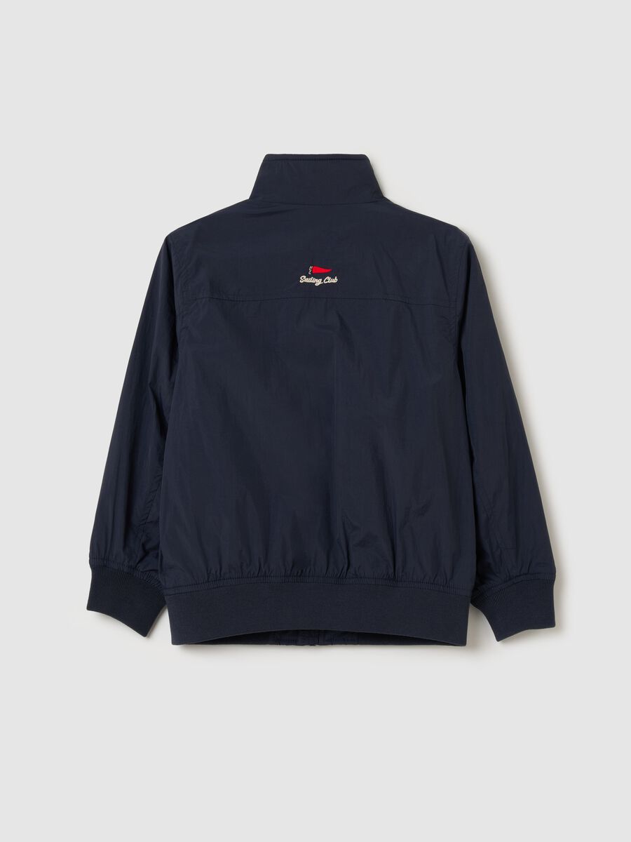 "Sailor Club” full-zip waterproof jacket_1