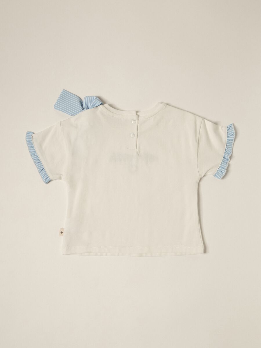 T-shirt in jersey di cotone stretch IANA donna_1