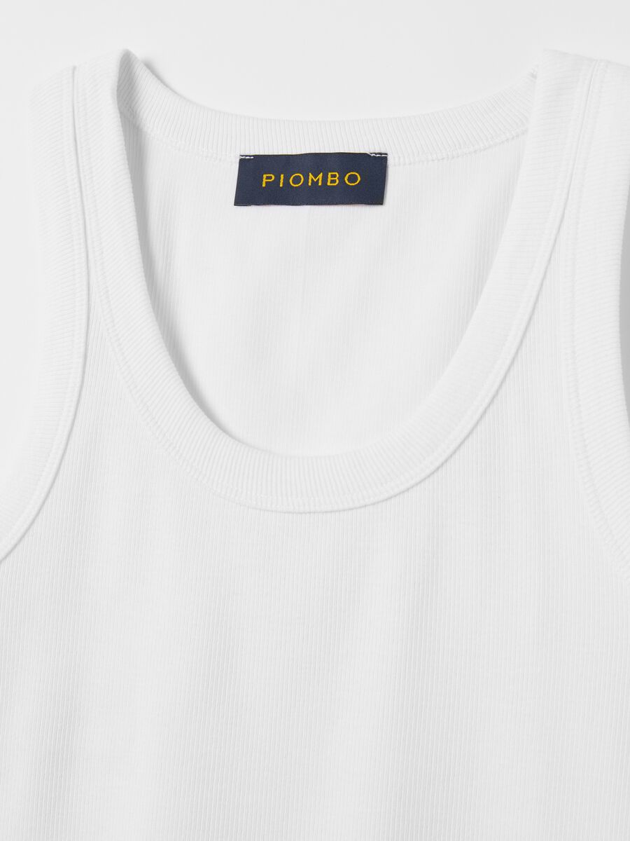 White ribbed tank top_5